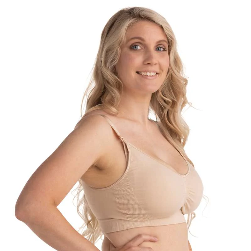 Carriwell Ny mamma Amnings-bh Sömlös - honung - Bild 5