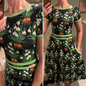 Snödroppar Sagaklänning OBS INSTAKÖP