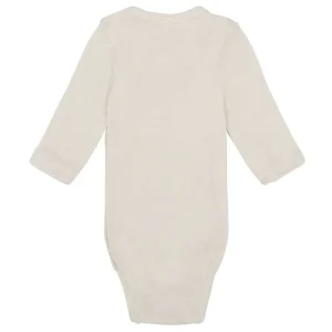 Engel Natur Bodysuit för för tidigt födda barn - Ull/Siden - Naturell