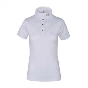 kortärmad  tävlingstop dam Cintia vit