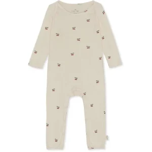 Konges Sløjd Onesie heldräkt GOTS - CHERRY