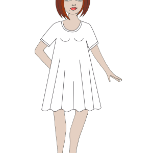 Vildaklänning Lisa – välj tyg