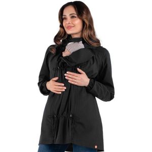 Wombat & Co Numbat Go - Graviditets- och Bärjacka - Svart