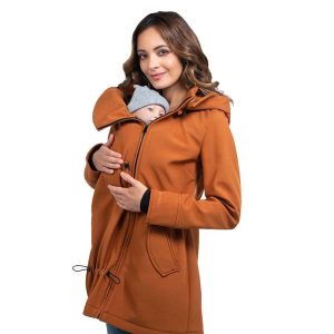 Wombat & Co Shell - Graviditets- och Bärjacka - Karamell