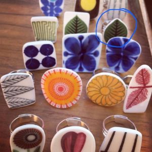 Saved and Remade Porslinsring Berså