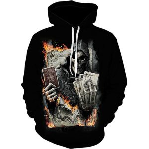 Dödskalle Tröja  Dead Mans Hand