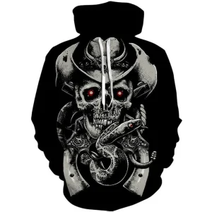 Dödskalle Tröja  Texas Cowboy