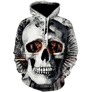 Dödskalle Tröja  Internal Fire