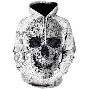 Dödskalle Tröja  Graffiti Skull