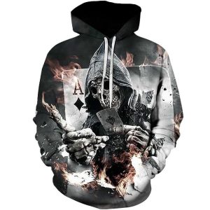 Dödskalle Tröja  Ace Of Death