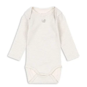 Fanga Fontana Fio Body - Langærmet - Stripe - OCS - Tea Stripe Gray Dawn