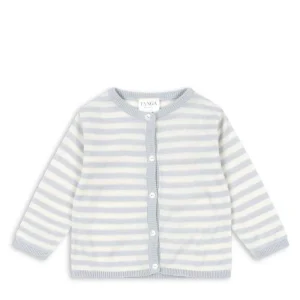 Fanga Fontana Venti Cardigan - Strik - GOTS - Gray Dawn