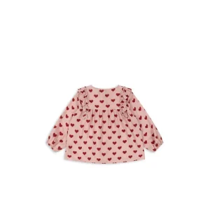 Konges Sløjd Coco Blus med volanger - GOTS - Amour Mellow