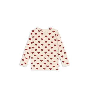 Konges Sløjd Minnie Blus - GOTS - Amour Rouge
