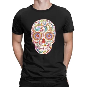 Dödskalle T-Shirt  Psychedelic Skull