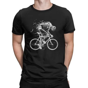 Dödskalle T-Shirt  Cycling Skeleton