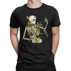 Dödskalle T-Shirt  Bones And Botany