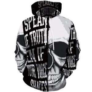 Dödskalle Tröja  Speak The Truth