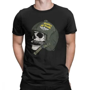 Dödskalle T-Shirt  U.S. Army Pilot