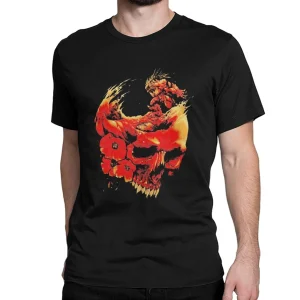 Dödskalle T-Shirt  Crimson Skull