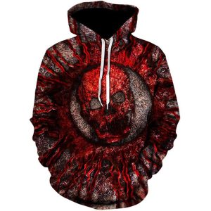 Dödskalle Tröja  Bloody Skull