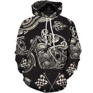 Dödskalle Tröja  Skeleton Racer