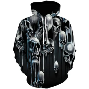 Dödskalle Tröja  Melting Skulls