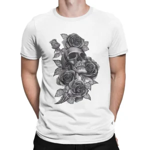 Dödskalle T-Shirt  Flowerfull Death